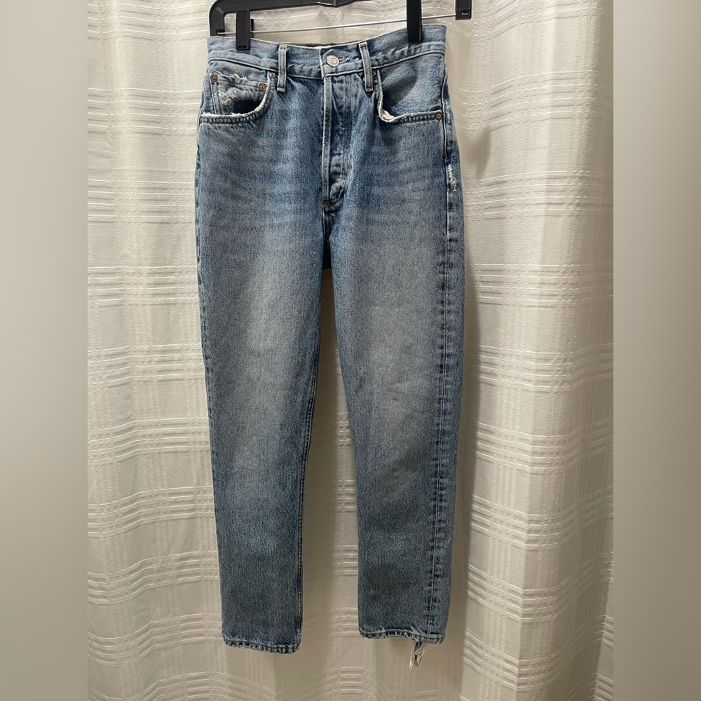 Agolde Riley jeans button fly